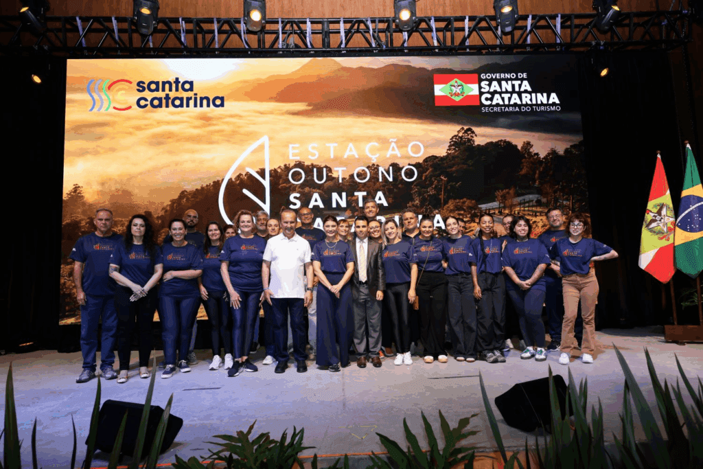 Em Jaraguá do Sul, governador Jorginho Mello lança primeira edição da Estação Outono - SSP/SC