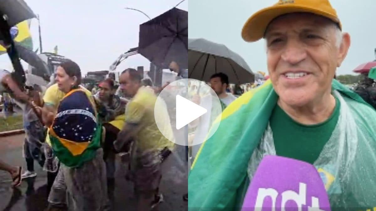 Morador de Rio do Sul relata desespero após ser atingido por raio durante manifestação em Brasília