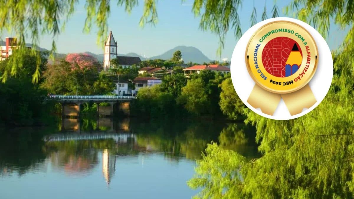 Cidade de SC referência em educação conquista selo ouro de alfabetização