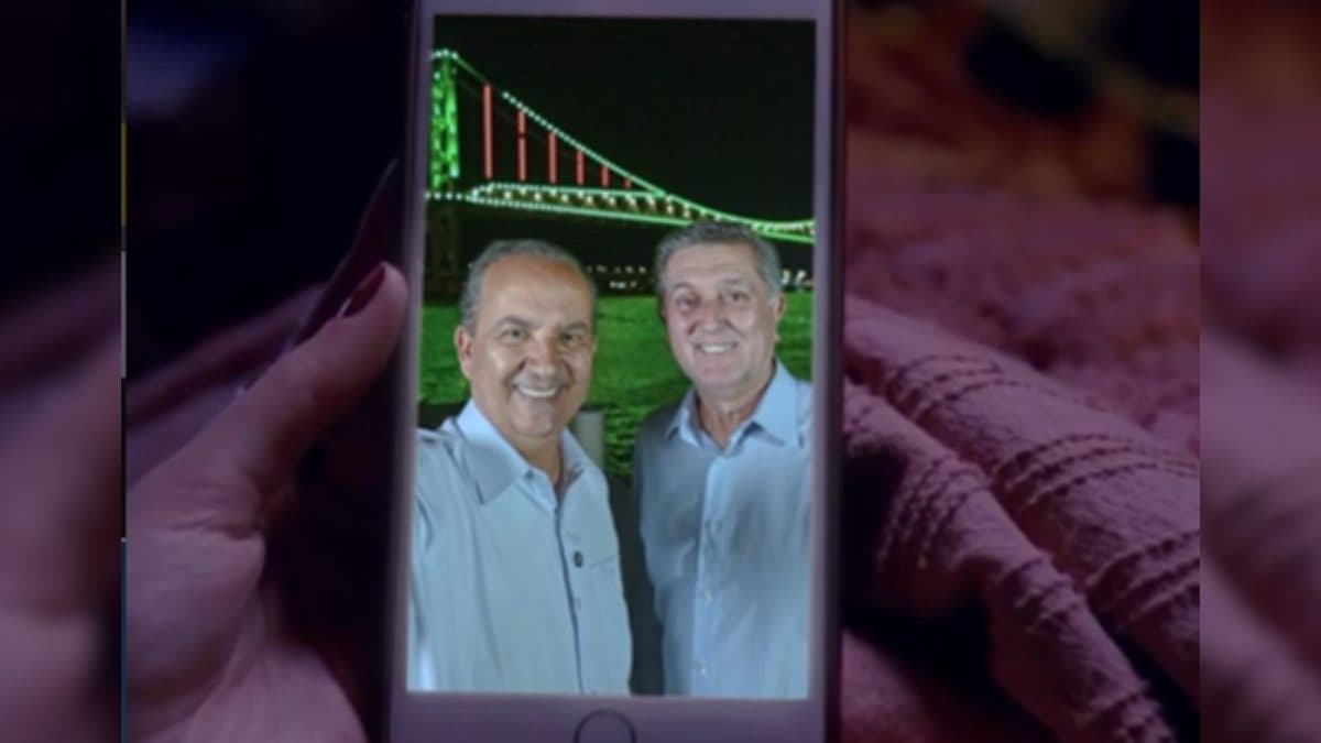 Após PSD romper com Topázio, Jorginho Mello publica foto com o prefeito de Florianópolis