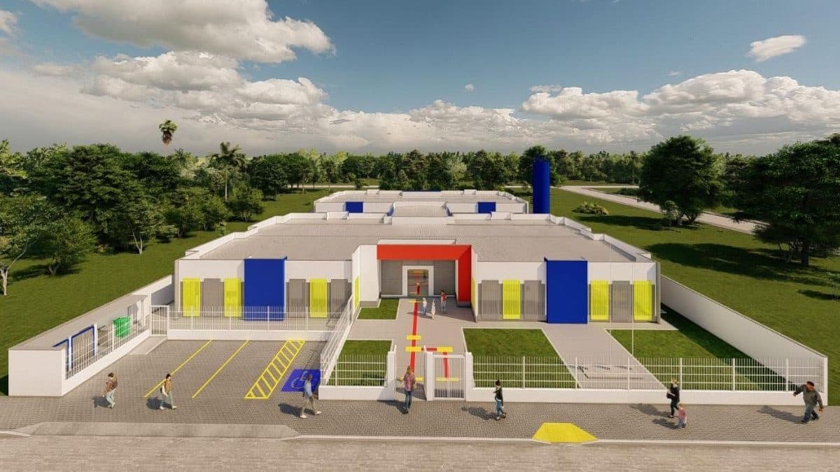 Nova creche em SC cria 188 vagas em período integral com investimento de R$ 6,4 milhões