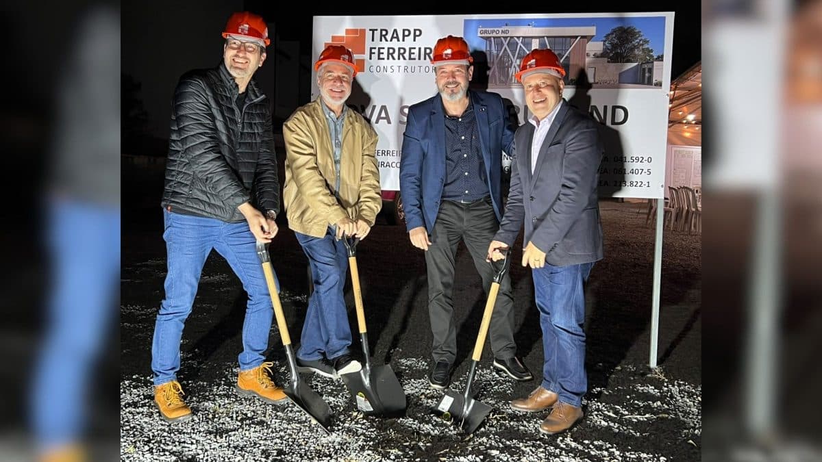 Grupo ND lança pedra fundamental para nova sede em Joinville