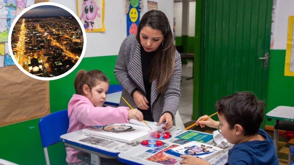 Chapecó abre cadastro para professores com salários de até R$ 7,9 mil para 2027