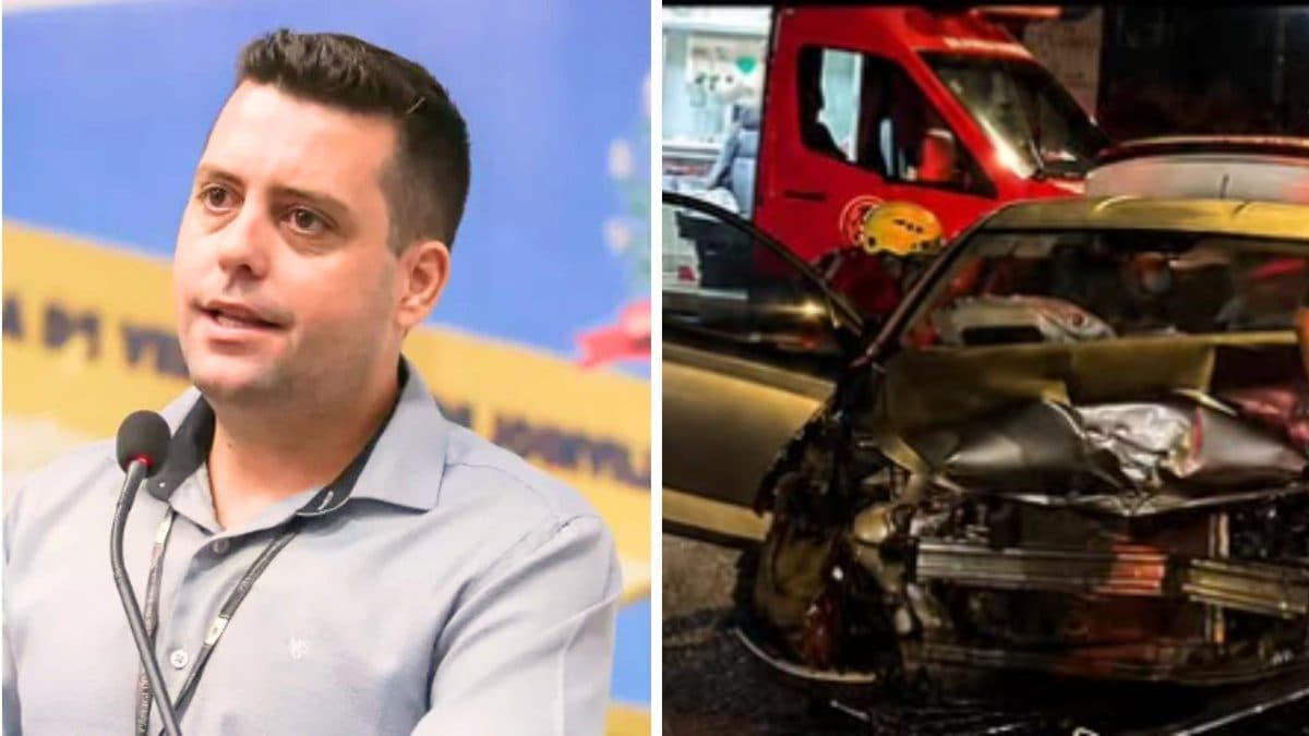 Presidente da Câmara de Joinville e candidato a deputado estadual sofre grave acidente