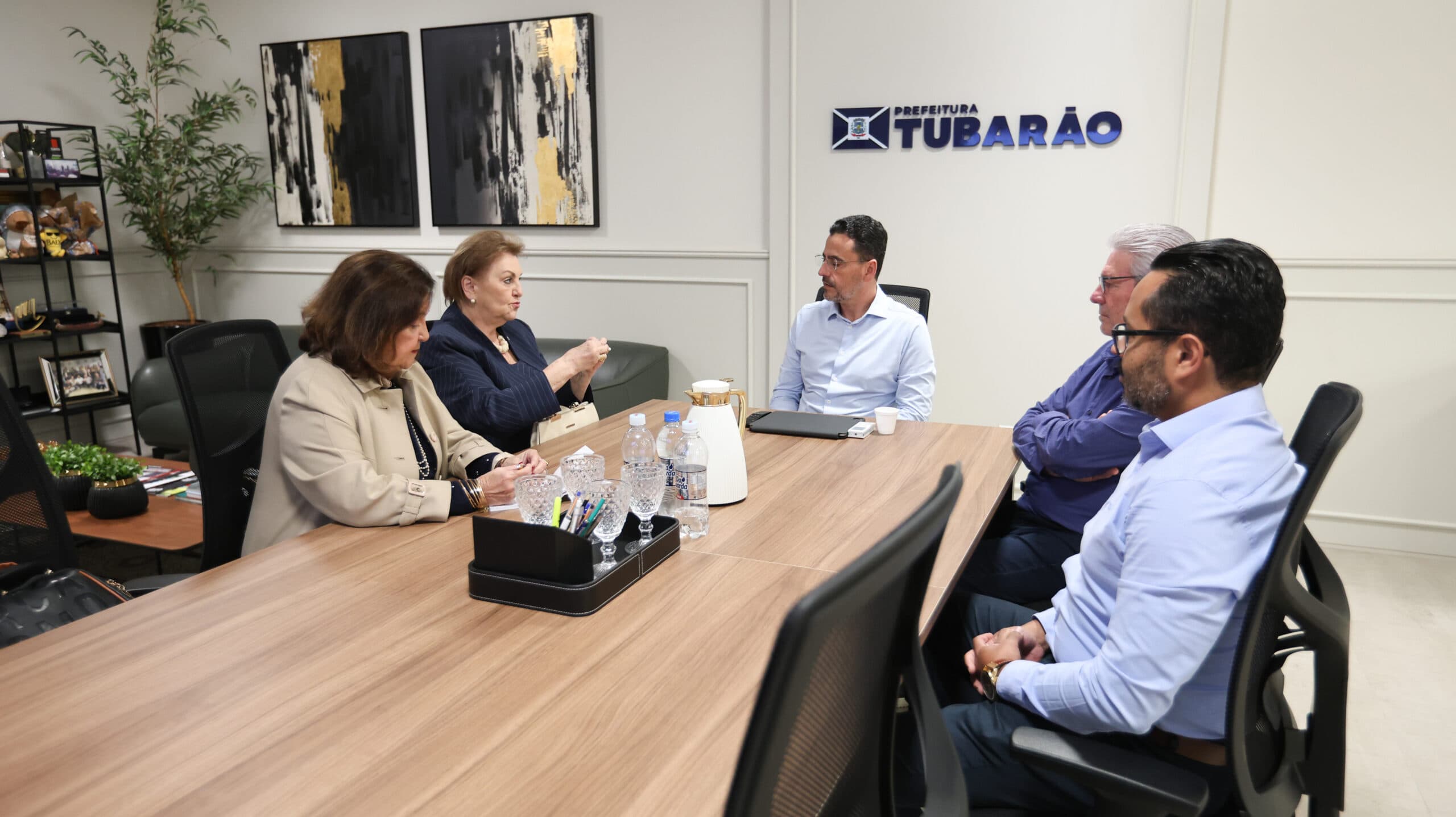 Fundação Catarinense de Cultura visita Tubarão para fortalecer parcerias e conhecer projetos estratégicos para o desenvolvimento cultural - Prefeitura de Tubarão