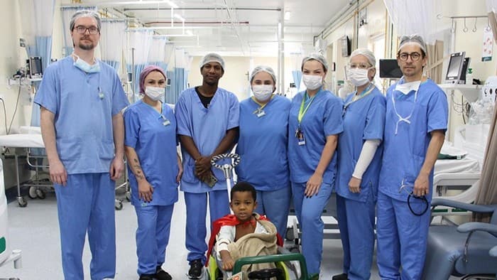 HNSC realiza primeiro tratamento de aneurisma carotídeo em criança de 5 anos - Prefeitura de Tubarão