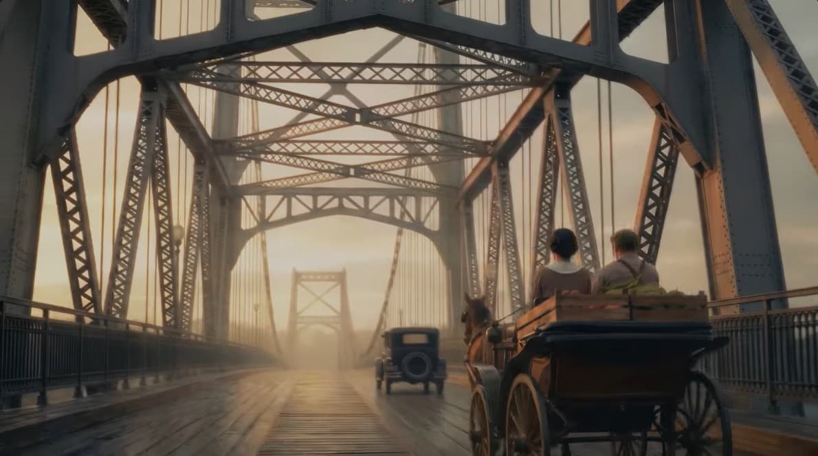 Filme feito com IA conta história da Ponte Hercílio Luz em 2 minutos: confira o resultado