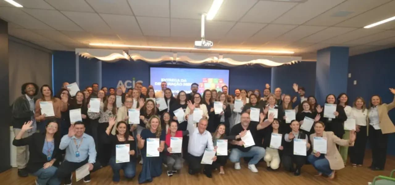 Comitê ODS em Criciúma reconhece 76 signatários em evento - Visor Notícias