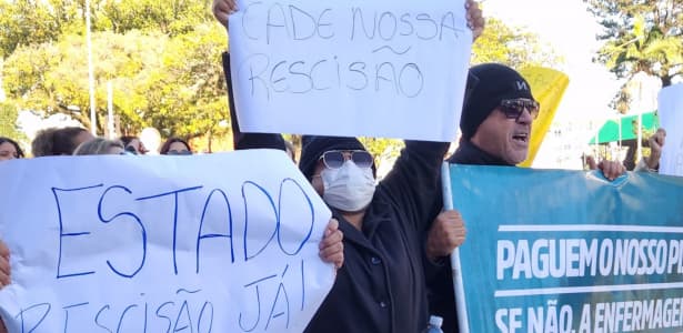 Governador será recebido em Criciúma com protesto de trabalhadores do Hospital Santa Catarina - 4oito