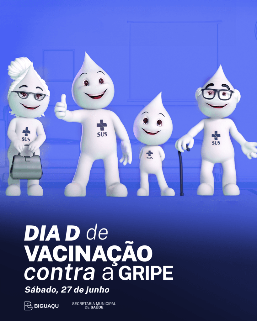 Biguaçu promove Dia D de Vacinação contra a Gripe no próximo sábado