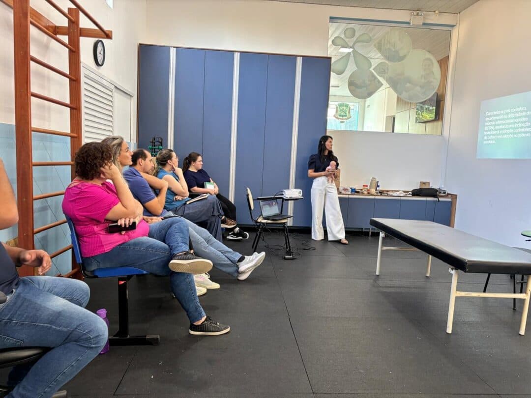 Saúde de Mafra realiza capacitação sobre assimetrias cranianas para fisioterapeutas