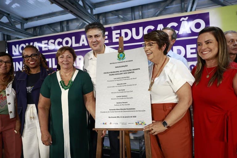 MEC inaugura escola de educação infantil no Rio Grande do Sul — Ministério da Educação