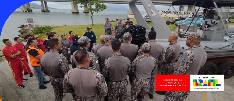 Força Nacional conclui curso de Condução e Tripulação da Marinha do Brasil