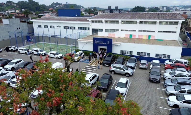 Prefeitura de Joinville inaugura Centro de Educação Infantil Marina Mosimann, no bairro Itaum