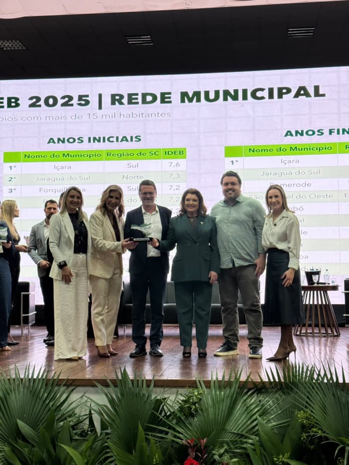 Indaial está entre as 10 melhores cidades de Santa Catarina nos resultados do Ideb - Jornal Café Impresso