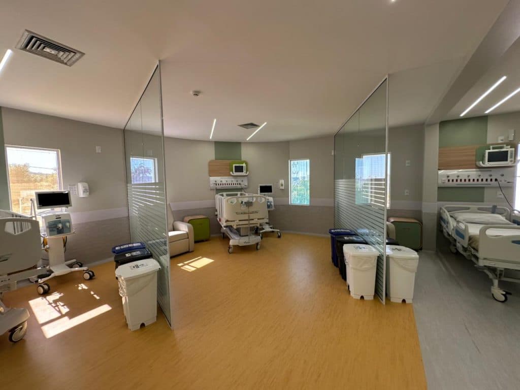 Hospital Materno-Infantil Santa Catarina de Criciúma inaugura obra da nova UTI pediátrica