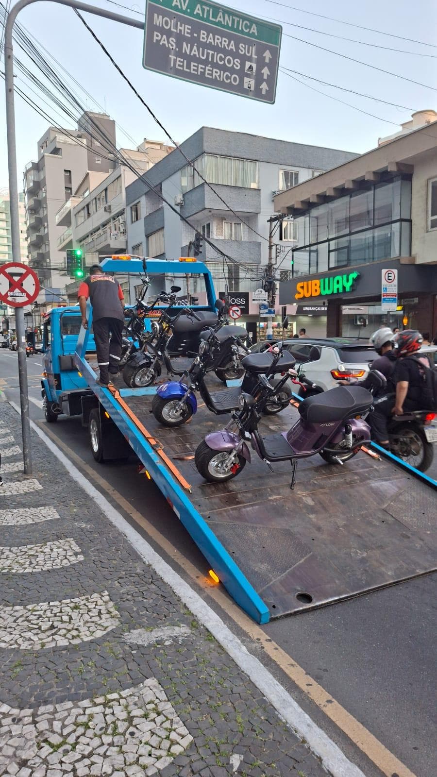Balneário Camboriú intensifica fiscalização de veículos autopropelidos