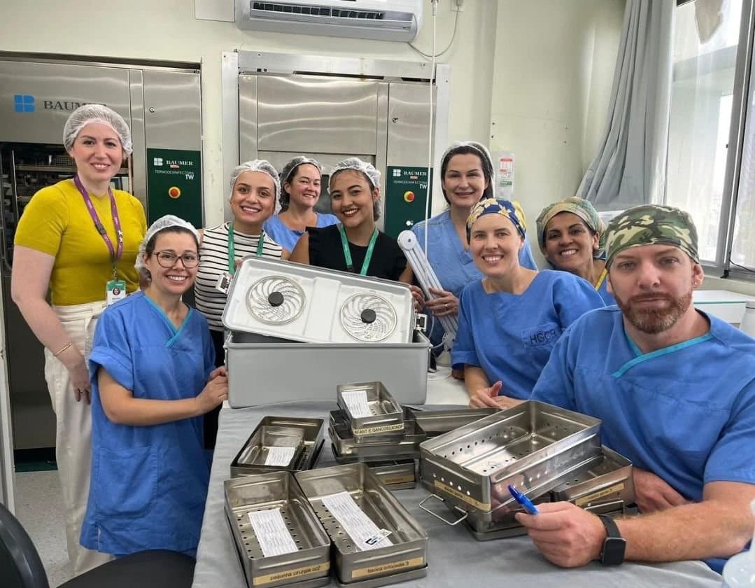 HGCR é pioneiro em SC com containers para esterilização hospitalar