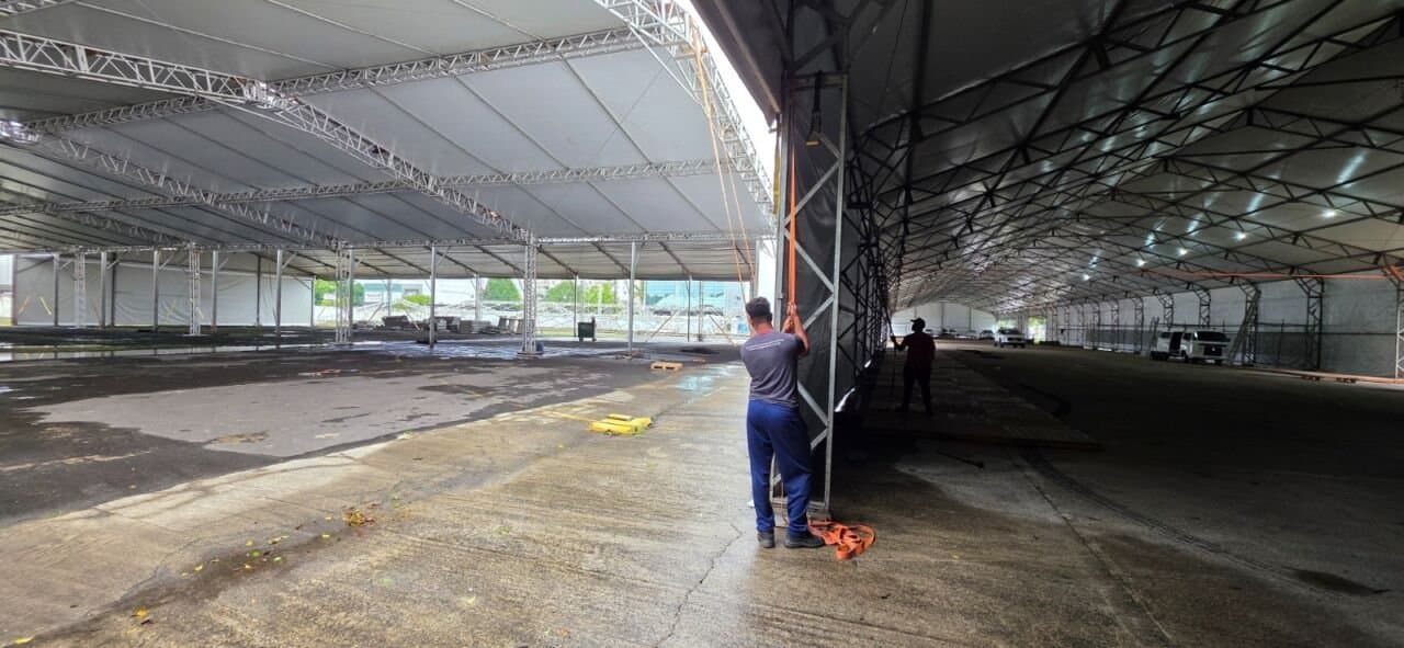 AgroPonte inicia montagem da maior estrutura de sua história em Criciúma