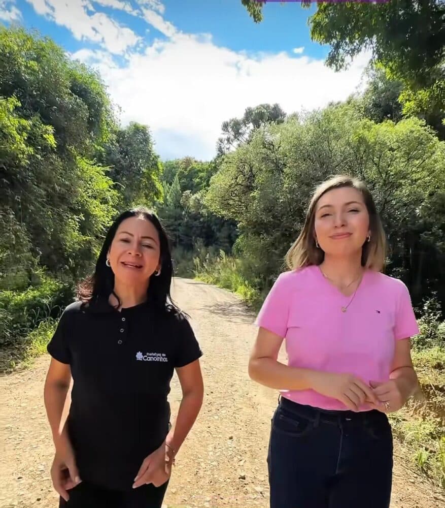 Juliana Maciel anuncia construção de oito novas pontes no interior de Canoinhas - primeira página sc