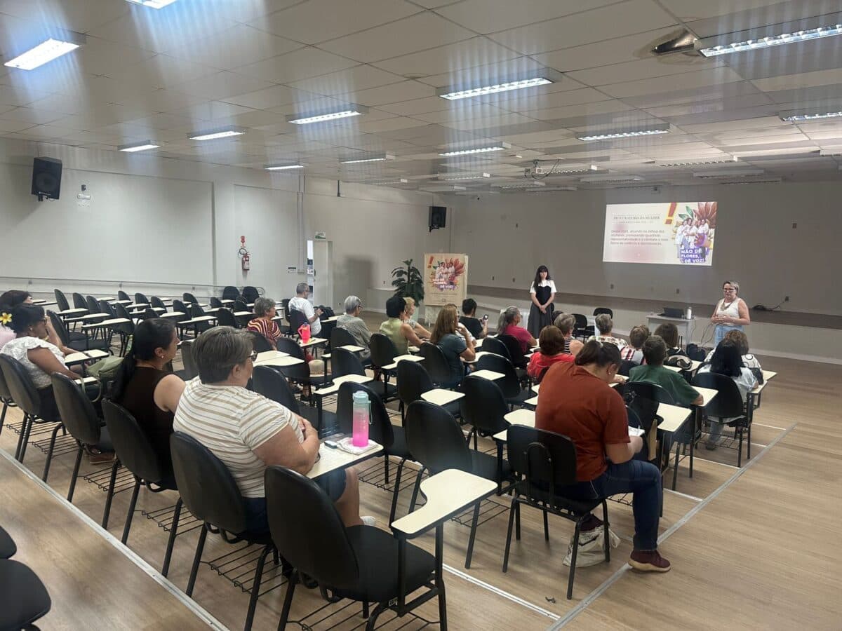 Encontro em São Bento do Sul aborda violência de gênero e promove acolhimento às mulheres - primeira página sc
