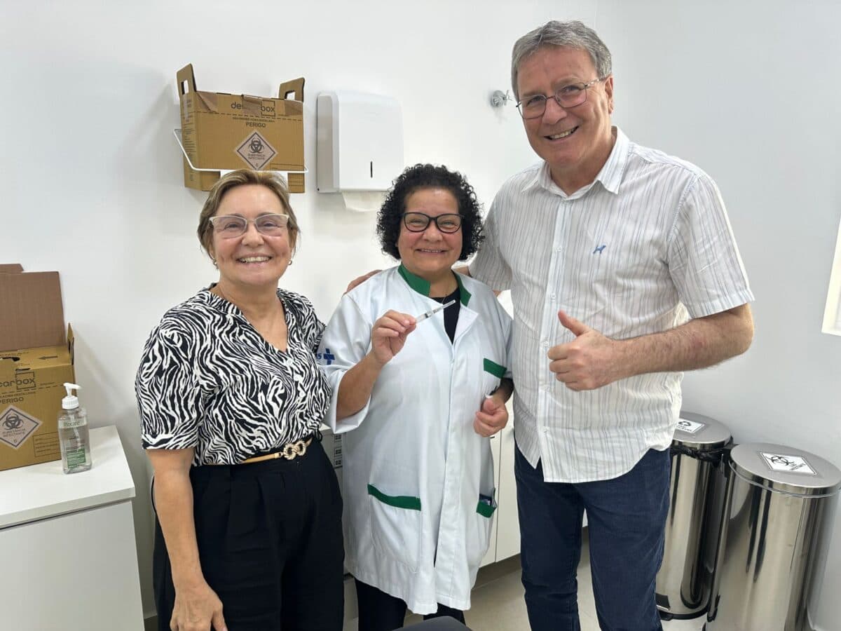 Dia D marca início da Campanha de Vacinação contra a Gripe em São Bento do Sul - primeira página sc
