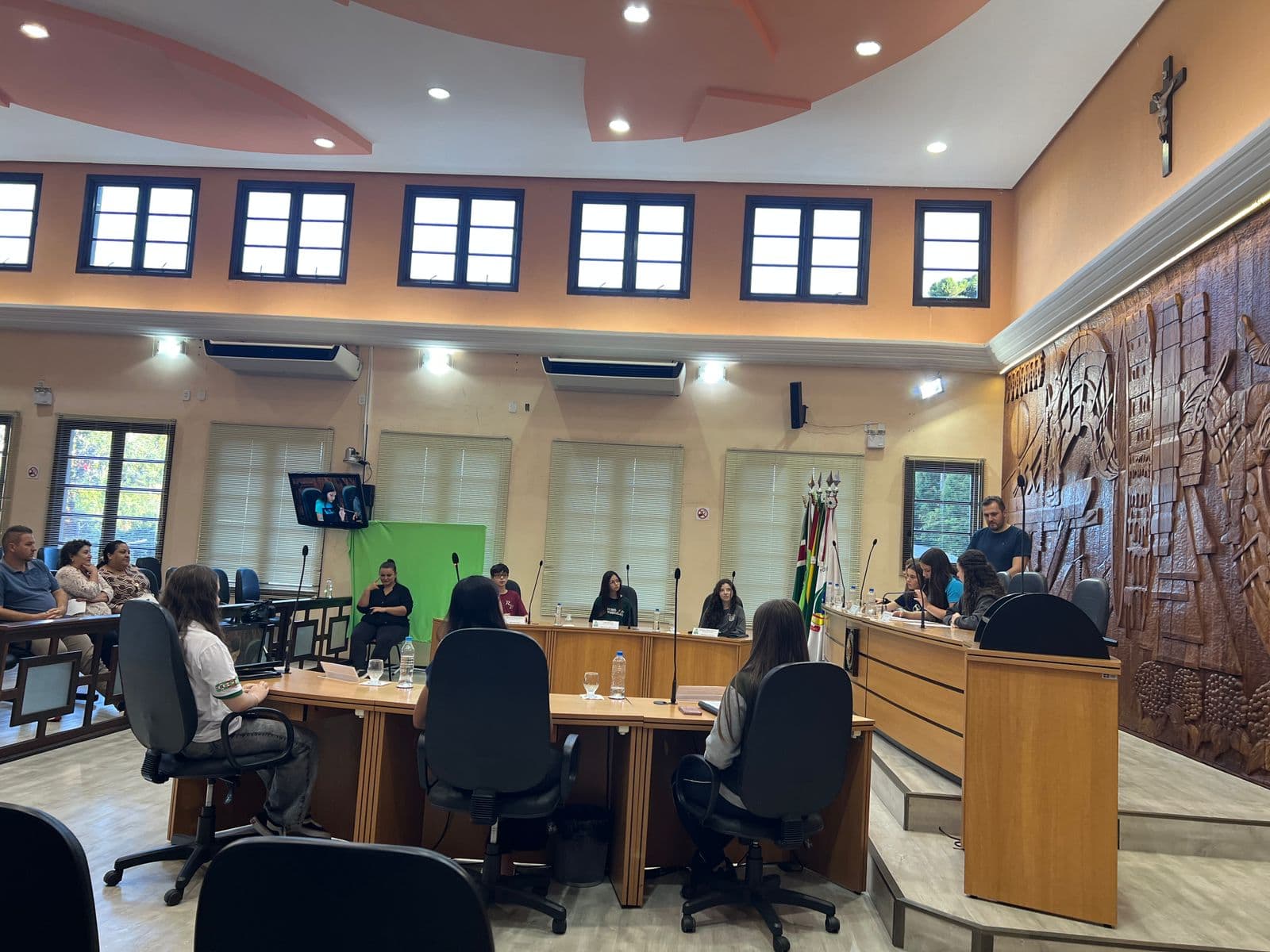 Câmara Mirim pede revitalização no Centro de São Bento do Sul - primeira página sc