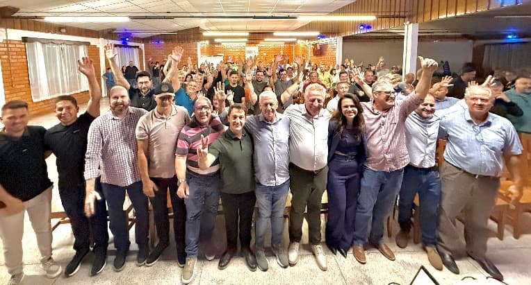 Emerson Maas mobiliza 200 lideranças em São Bento do Sul e lança pré-campanha pelo MDB - primeira página sc