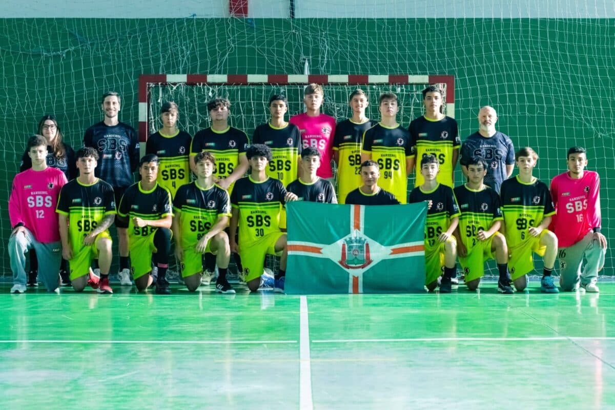 Handebol de São Bento do Sul participa da 1ª etapa da Liga SC Juvenil - primeira página sc
