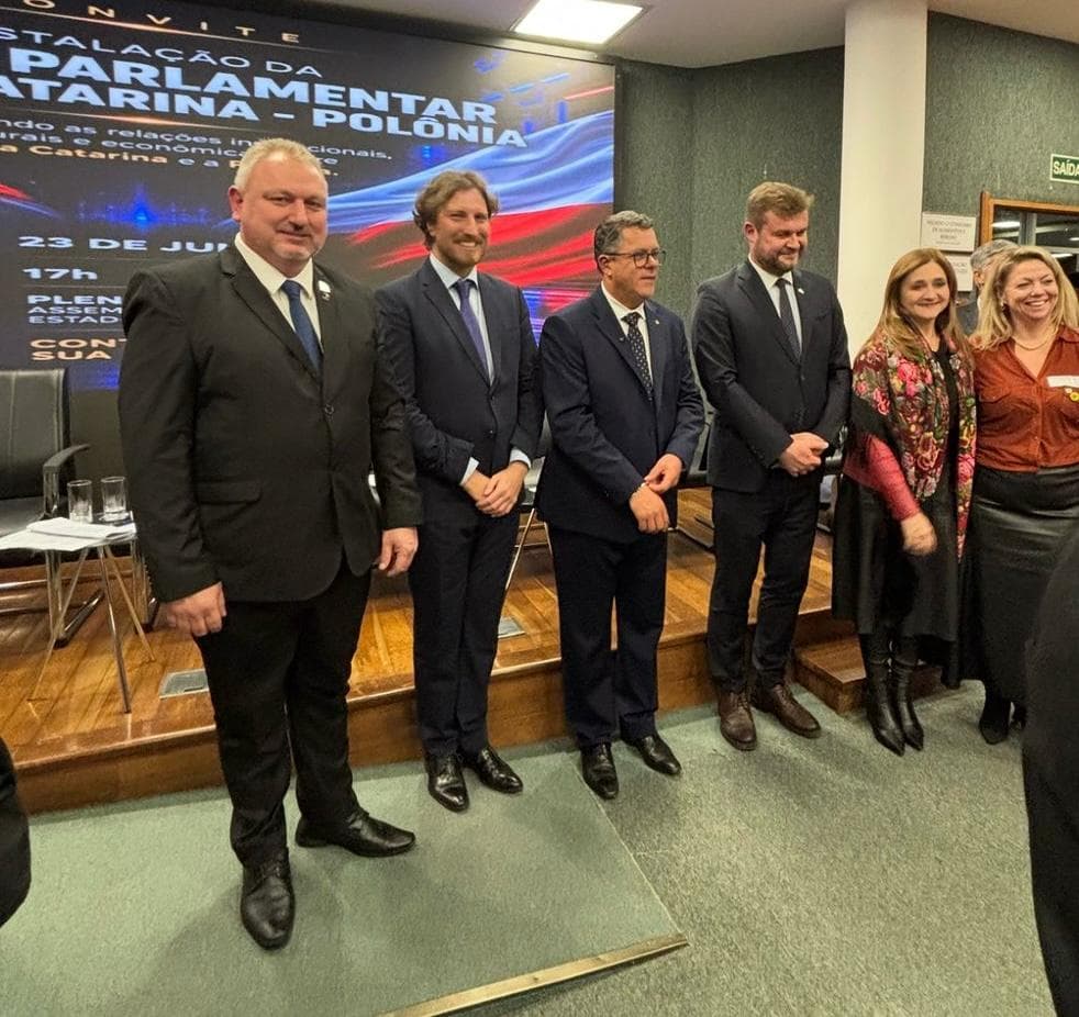 Legislativo são-bentense participa de evento voltado a Santa Catarina e Polônia - primeira página sc