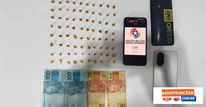Dois jovens são apreendidos por tráfico de drogas em área de mata em Chapecó - Rede Princesa Xanxerê