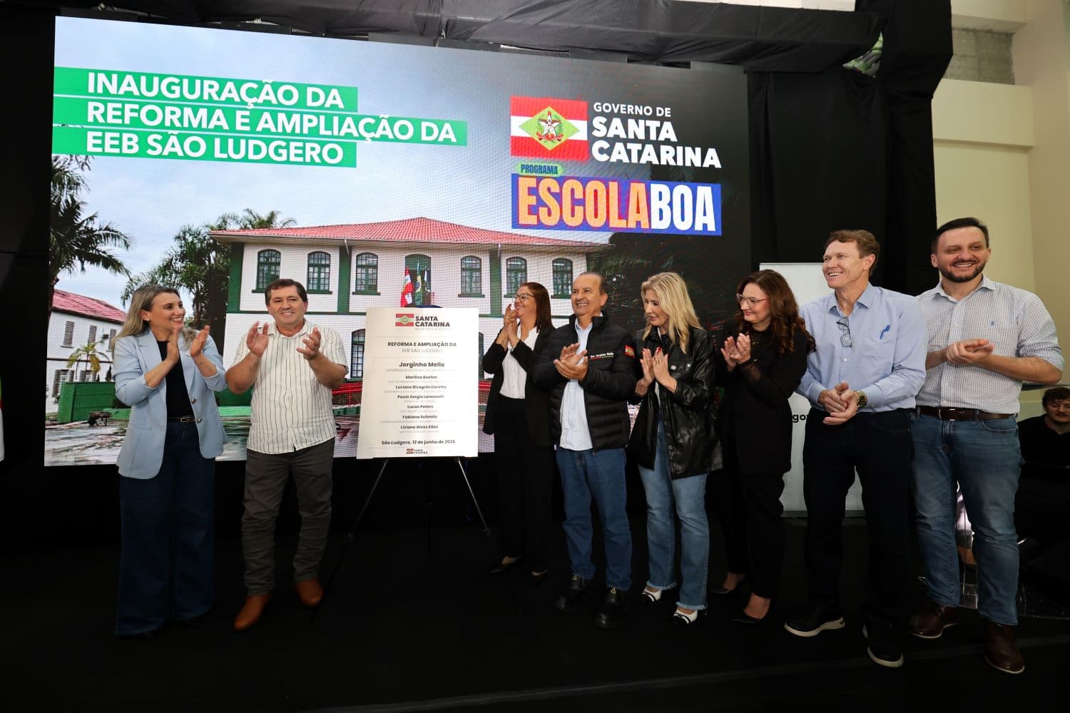 SC anuncia investimentos na educação de Braço do Norte e região - Secretaria de Estado da Educação